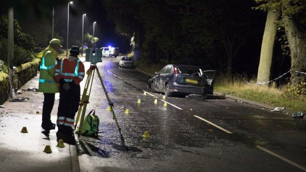 Coupar Angus crash