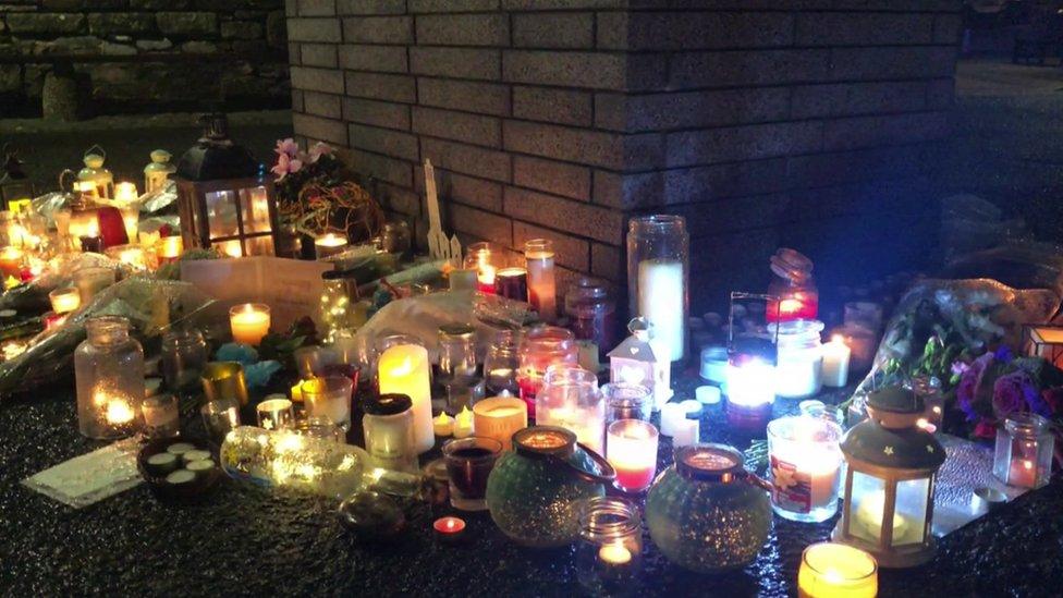 Tributes and candlelit vigils have been held in Brixham