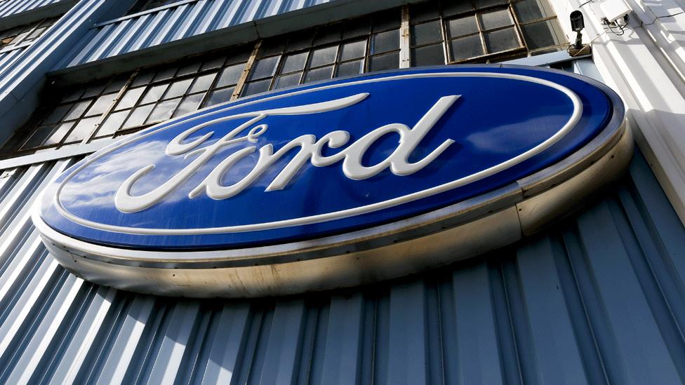 Ford motor sign