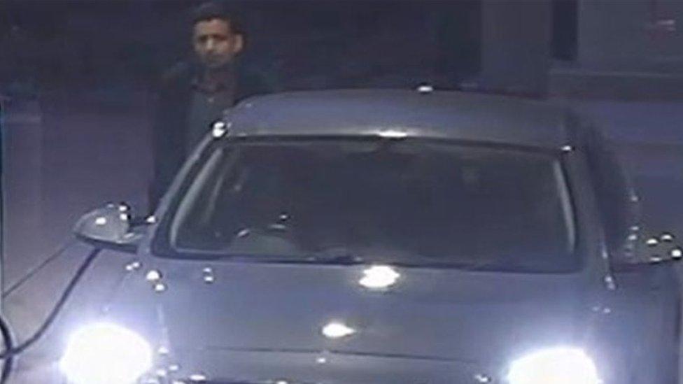 CCTV image of man Thames Valley Police want to speak to