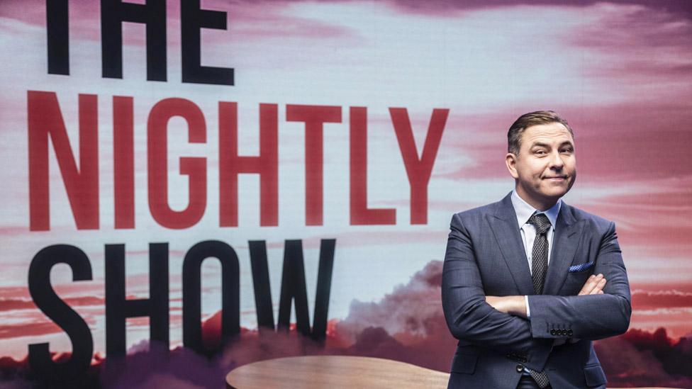 David Walliams on The Nightly Show