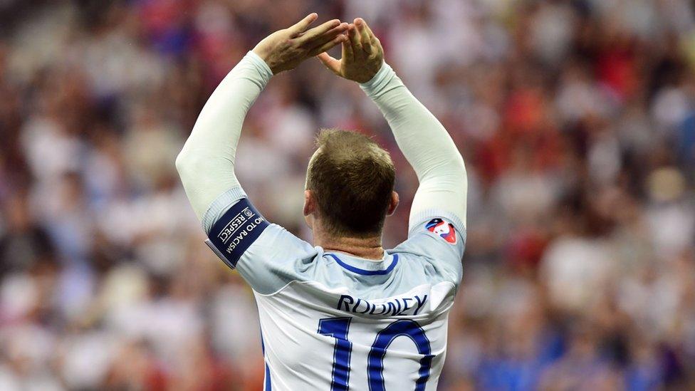 LOW - Despite Rooney scoring the opening goal, England lose 2-1 to Iceland in the knockout stages to bow out of Euro 2016.