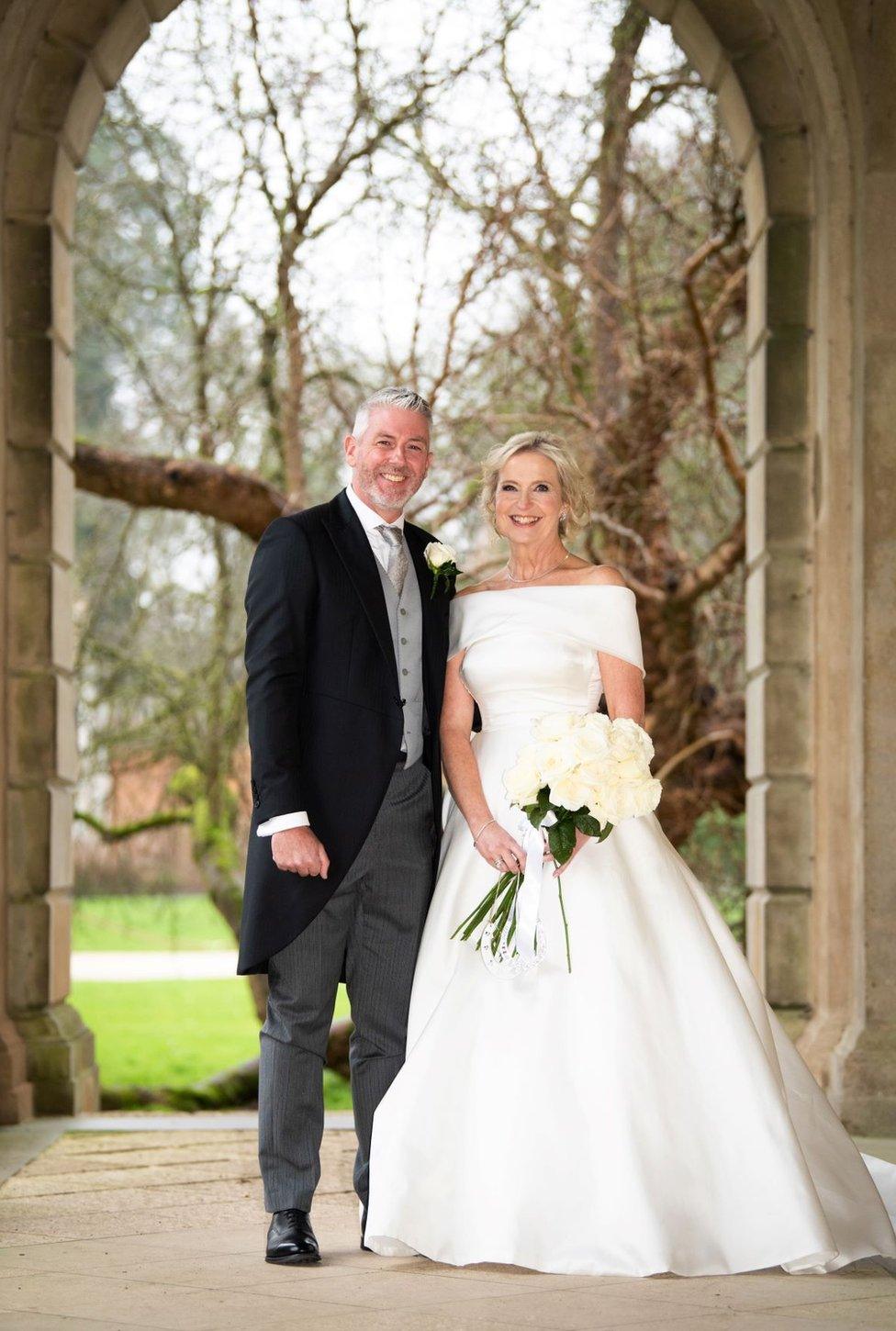 BBC Weather's Carol Kirkwood and her husband, Steve