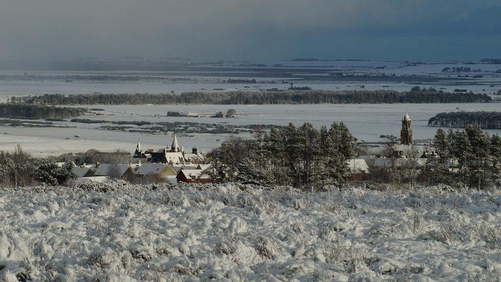 Weather watcher Iolaire sent in this photo from Tain in Easter Ross