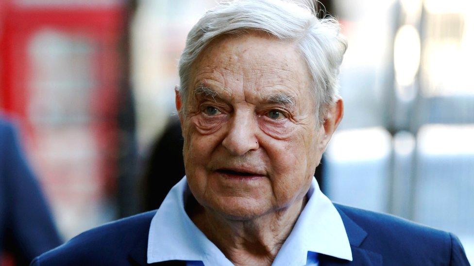 Billionaire businessman George Soros in London, 20 June 2016