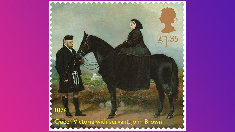 Queen Victoria on horseback