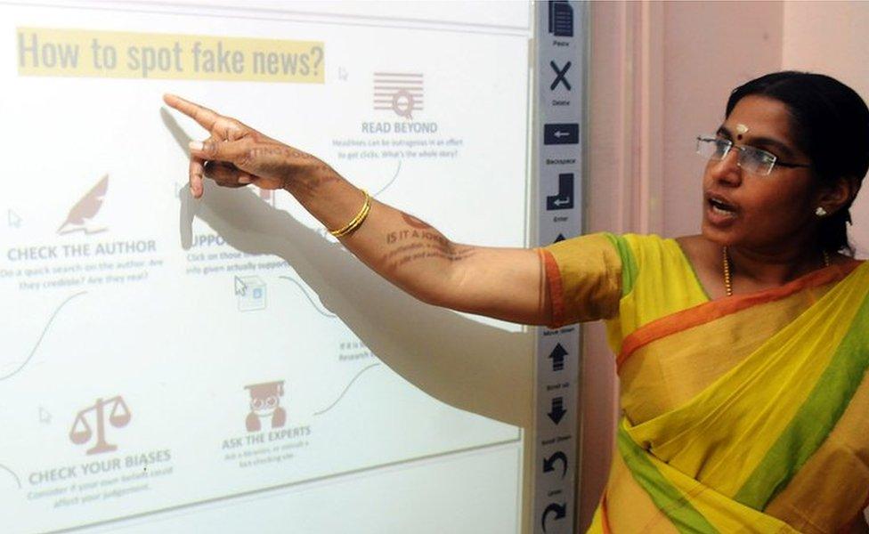 Fake news class in Kerala