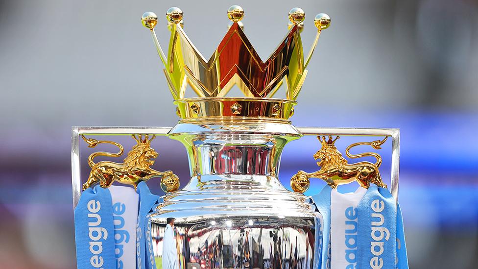 Premier League trophy