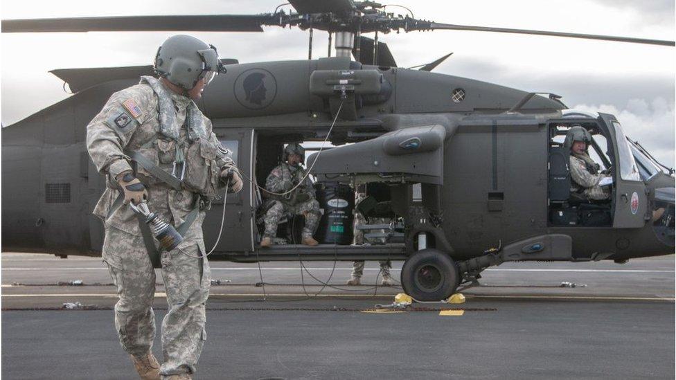 Black Hawks have been seen in American conflict zones around the world