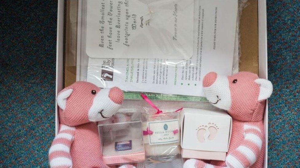 A Lily Mae Foundation memory box