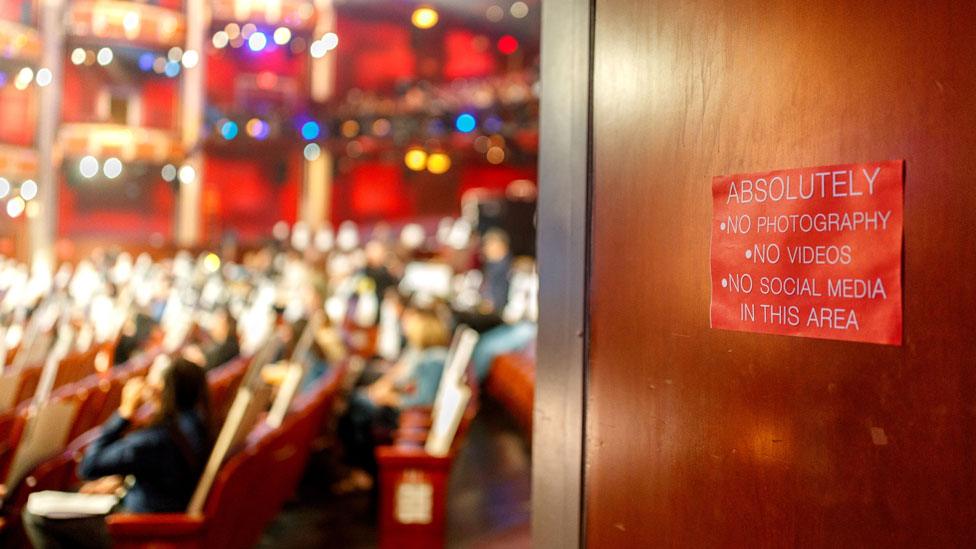 Inside the Dolby Theatre during rehearsals for the 2018 awards