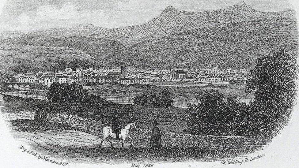 Dolgellau yn 1869