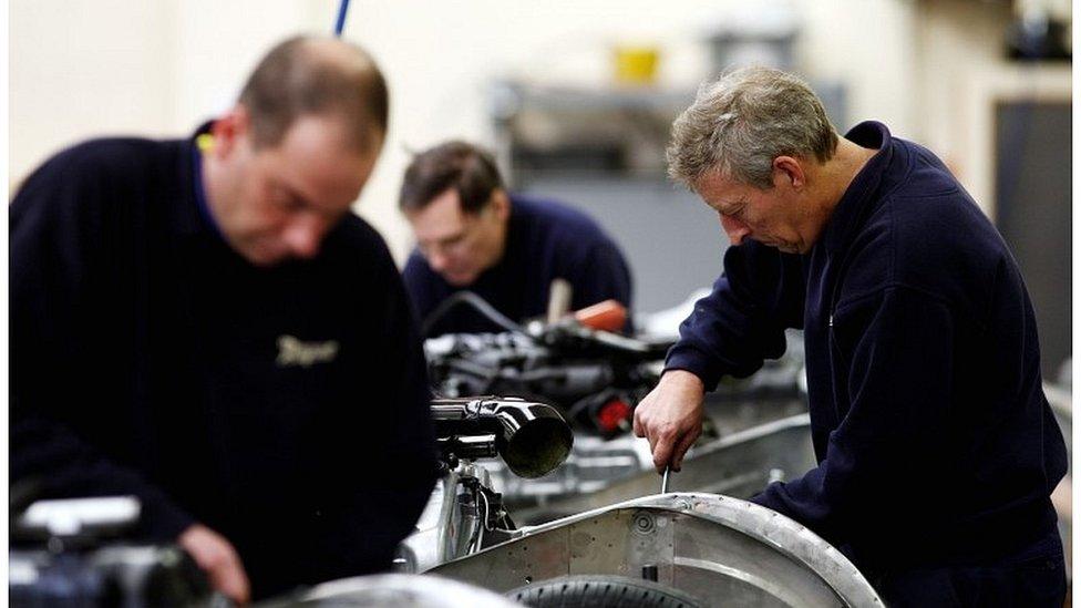 Workers in a factory