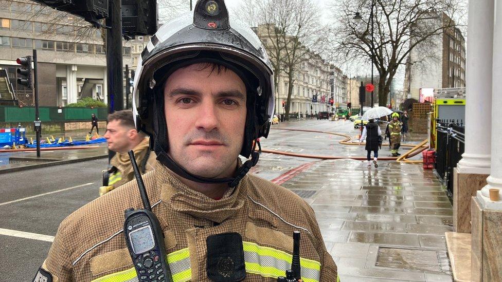 LFB Borough Commander Ben King