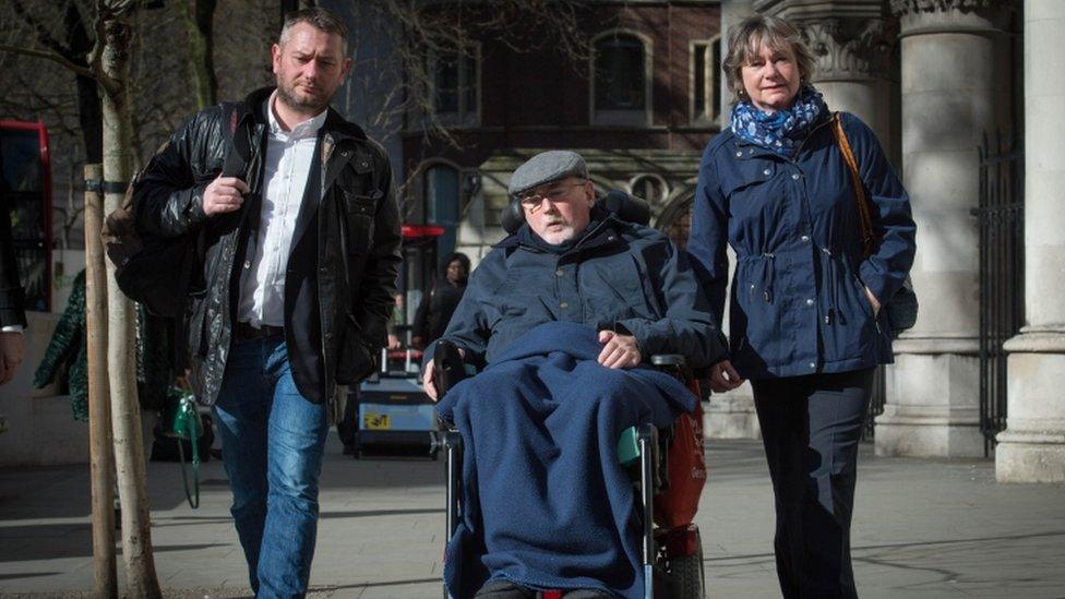 Terry McCusker, Noel Conway and his wife Carol