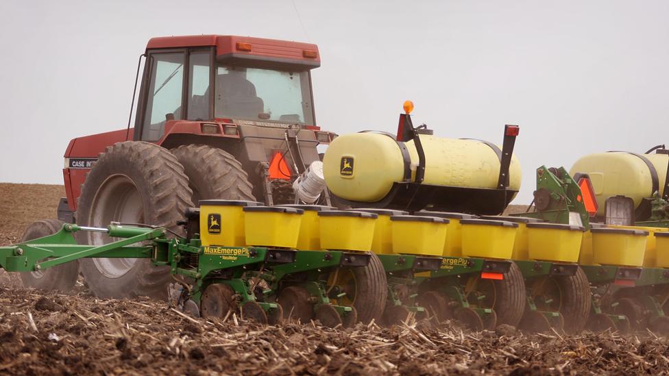 John Deere tractor