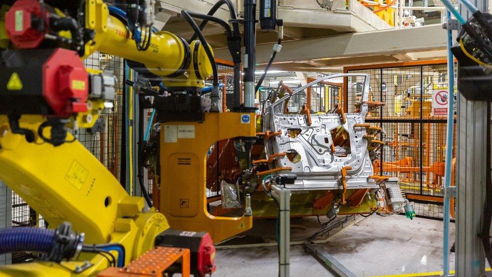 Nissan's new £10m Battery Assembly facility