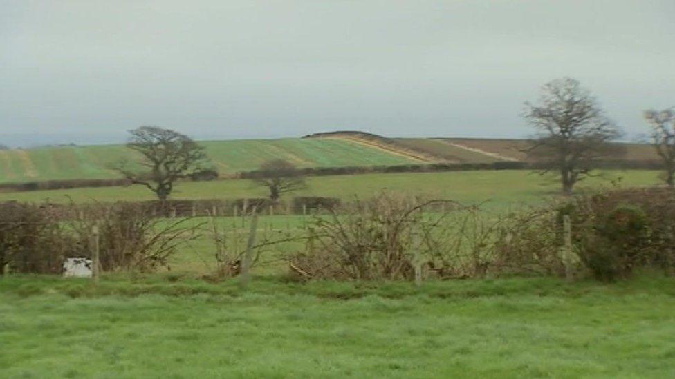 The area where St Cuthbert's Village will be built