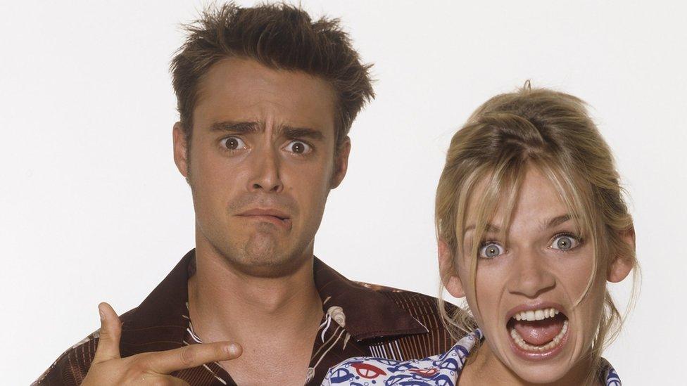Jamie Theakston and Zoe Ball