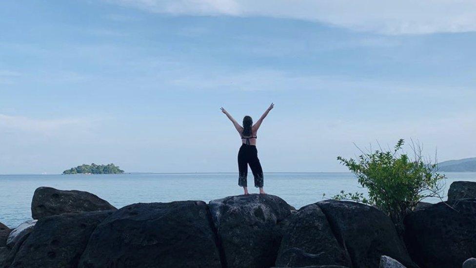 Amelia Bambridge on Koh Rong