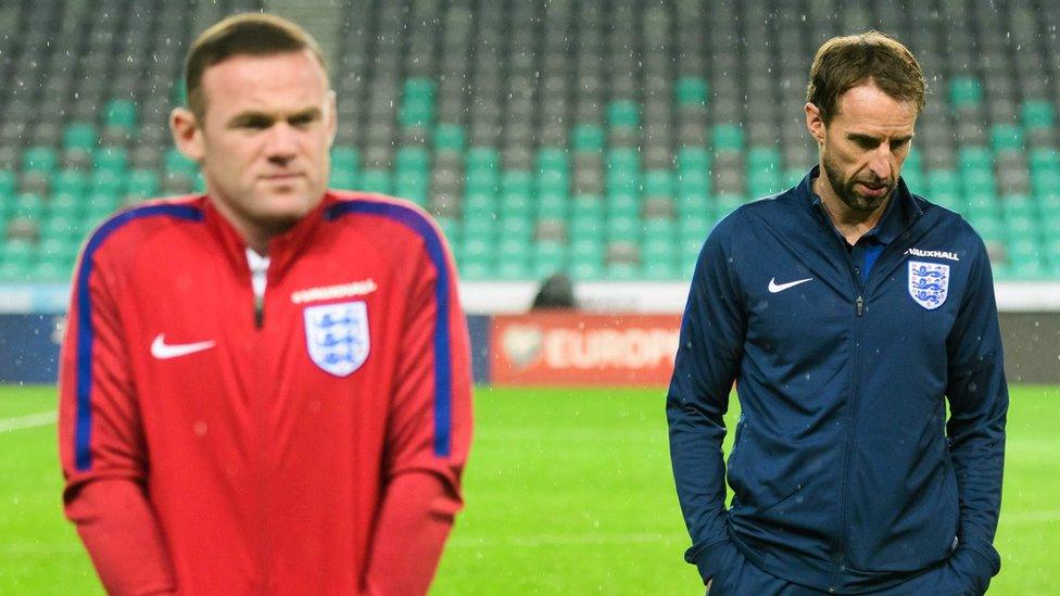 LOW: Rooney is dropped from the England squad by new manager Gareth Southgate for matches against Scotland and France in June 2017.