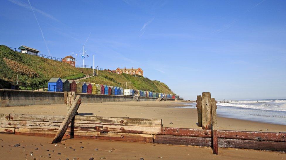 Mundesley beach