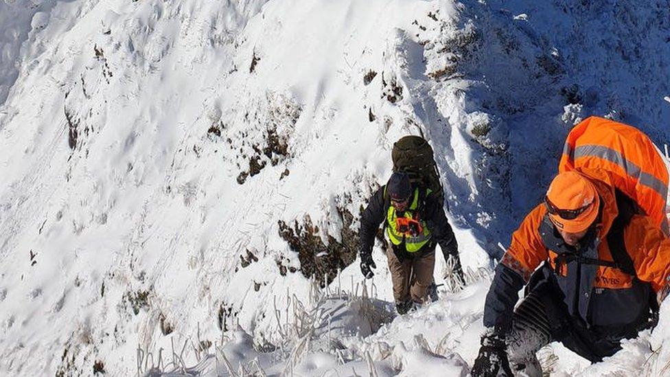 The Tararua range can be dangerous in bad weather conditions