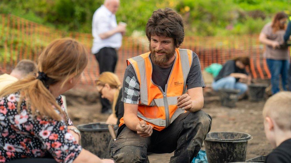 Dr Colin Elder from the University of Salford talks through some of the find