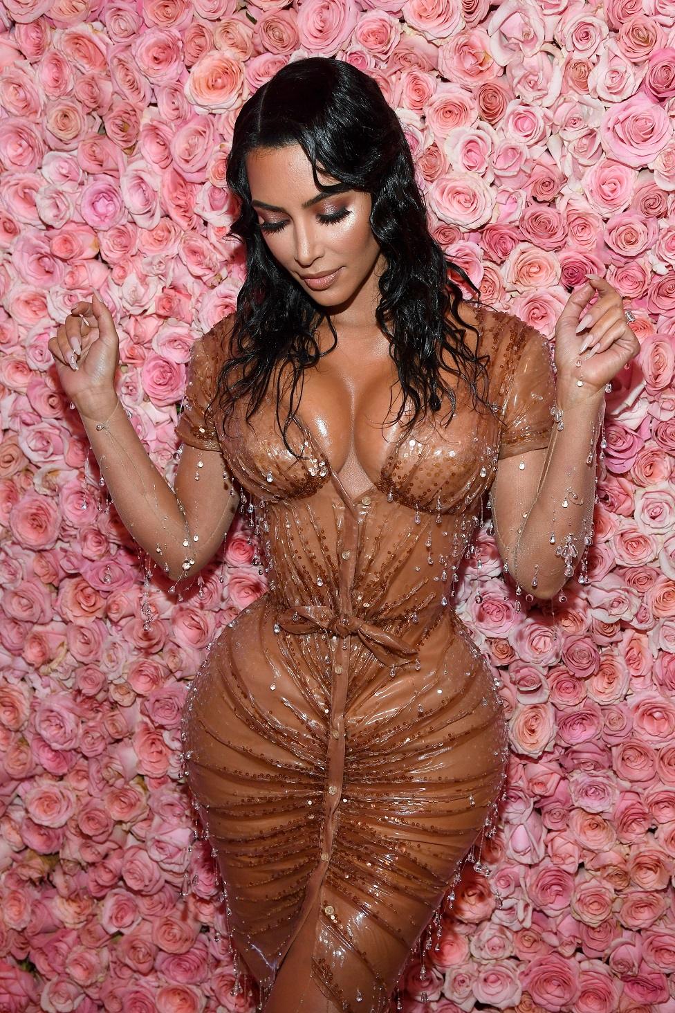 Kim Kardashian wearing Mugler at the 2019 Met Gala