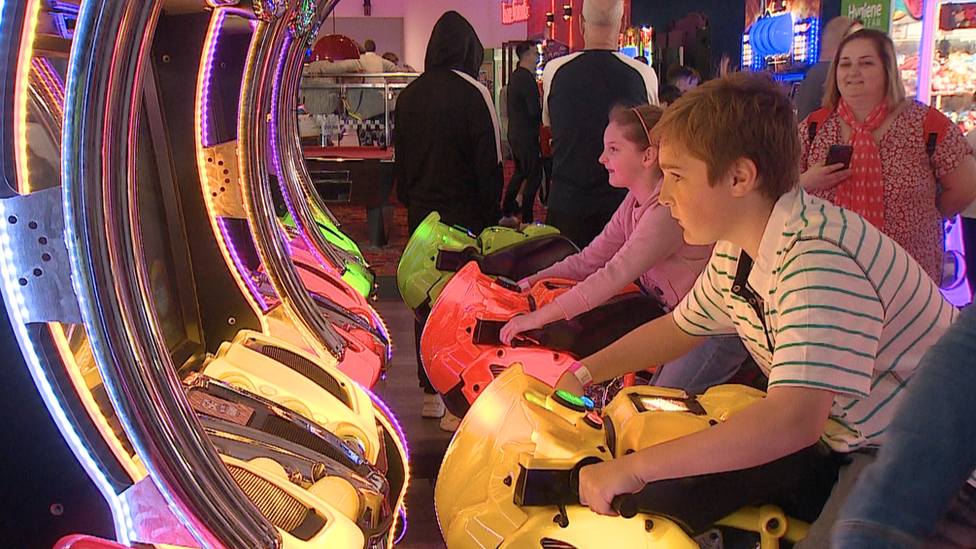 Amusements arcade at Clacton