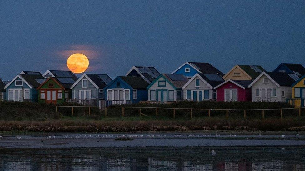 Hunter's Moon Hengistbury Head