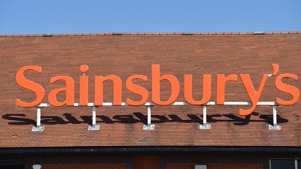 Sainsbury's sign