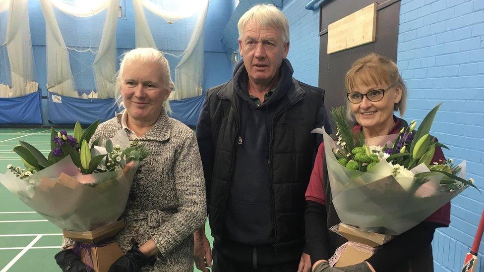 Steve Lightfoot and Barbara and Judith