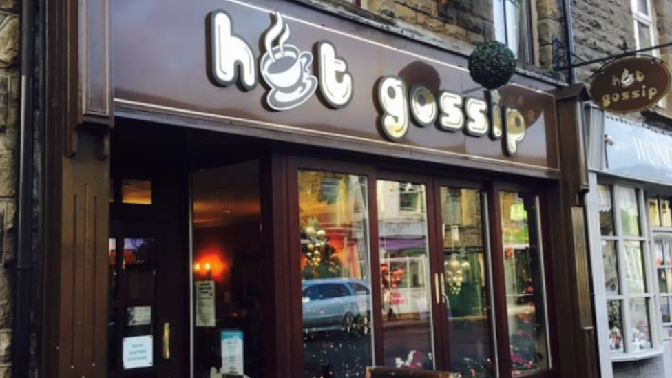 Hot Gossip café in Treorchy