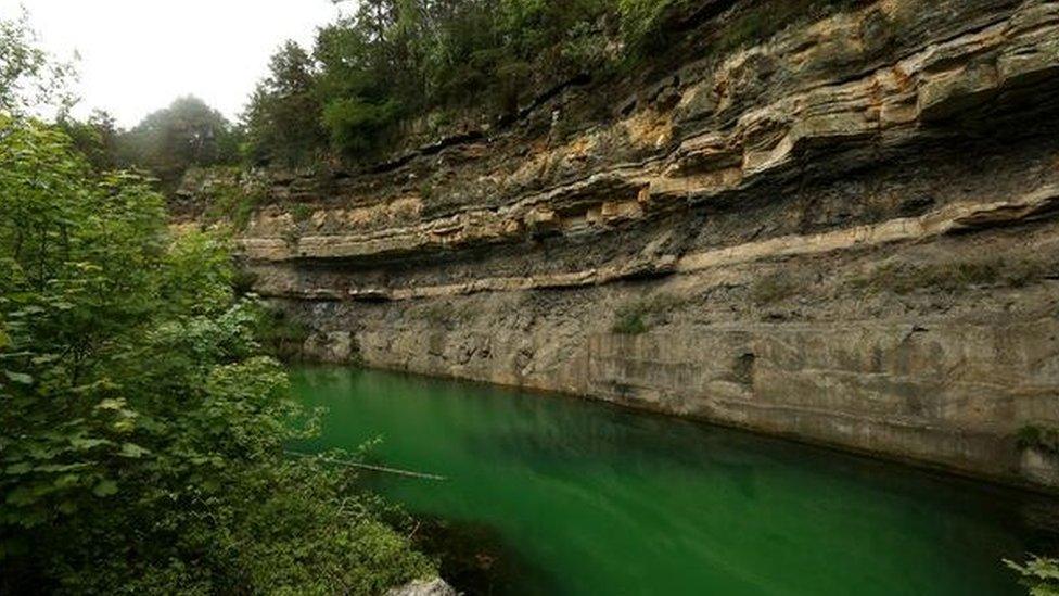 Picture of a quarry