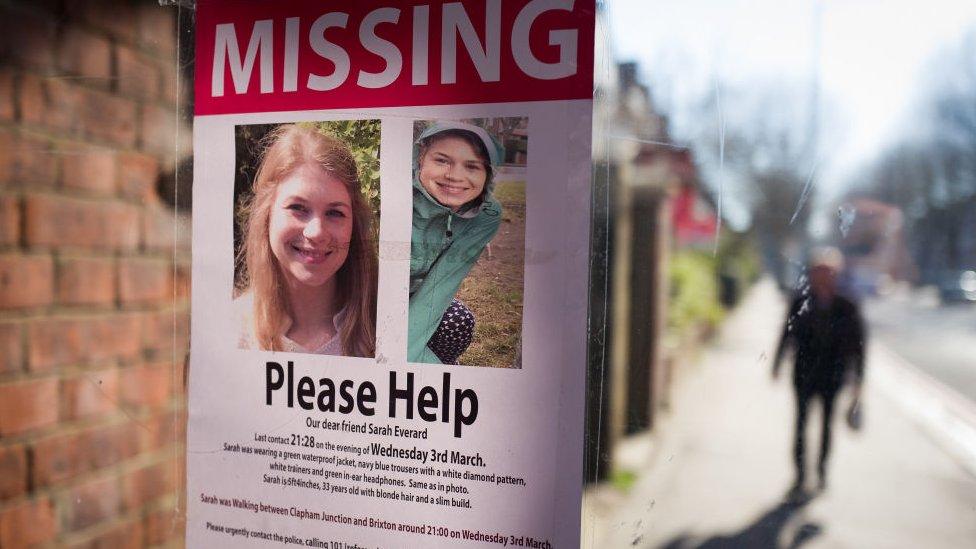 Sarah missing poster