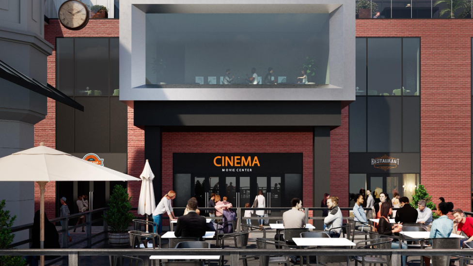 Artist's impression of how the cinema could look