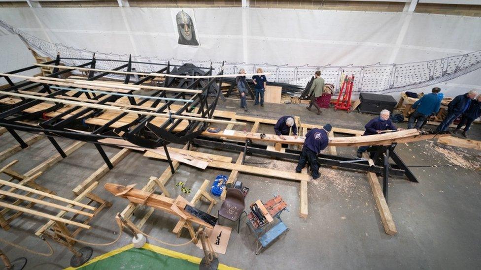 Sutton Hoo replica ship