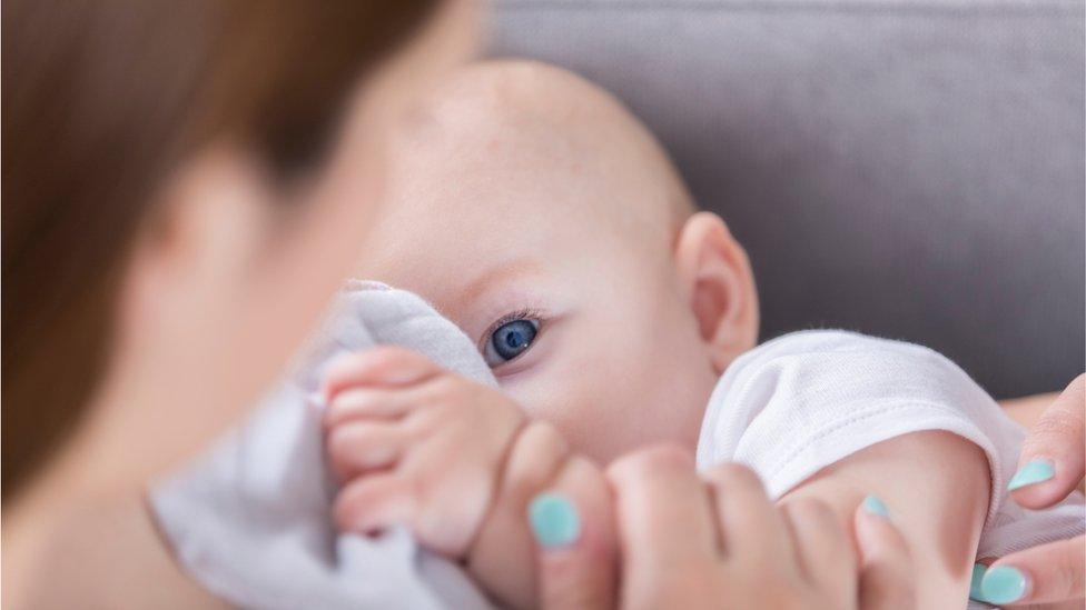 mother breastfeeding