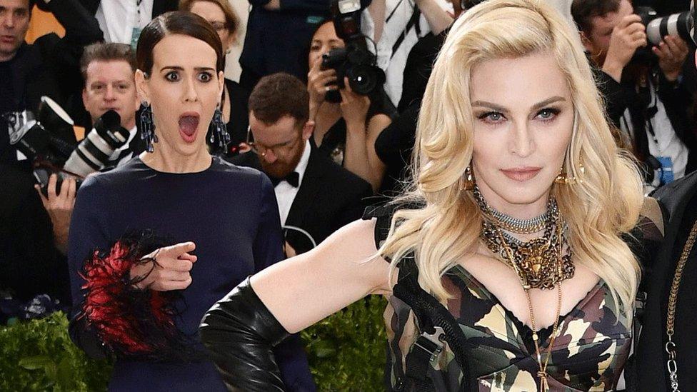 Sarah Paulson and Madonna