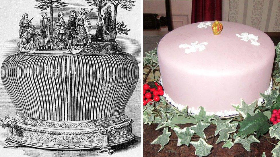 Queen Victoria's Twelfth Cake/replica of Twelfth Cake