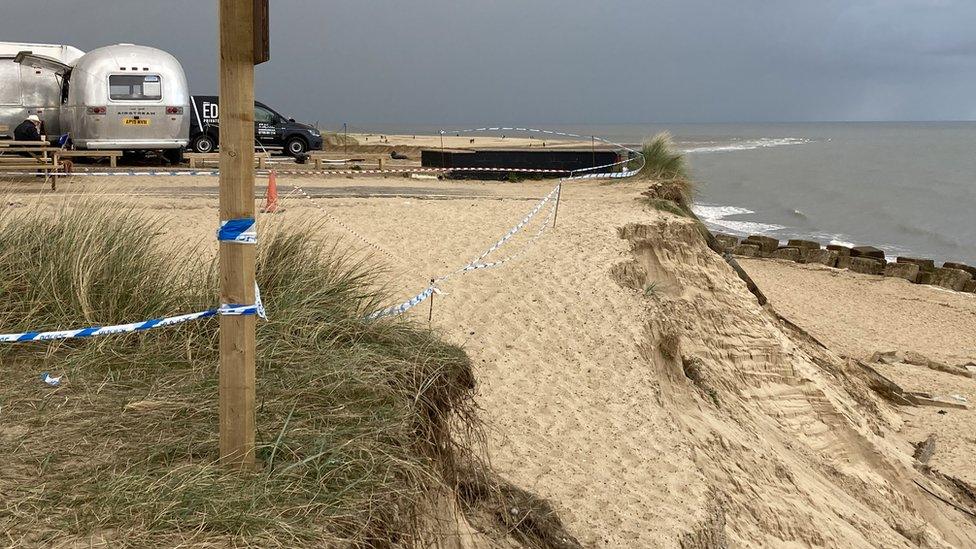 Winterton beach.