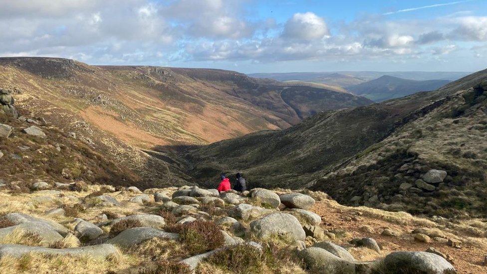 Landscape near Edale, in the High Peak