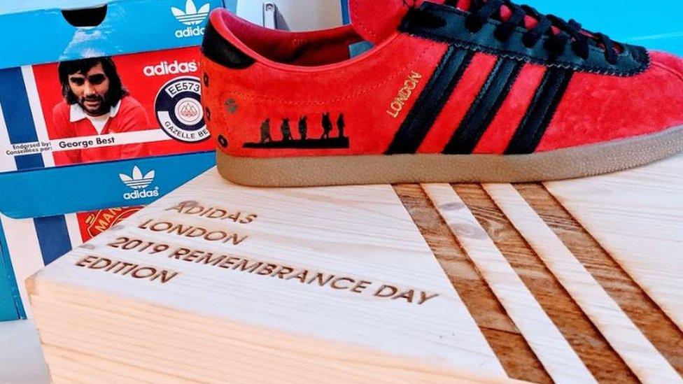 Special edition Adidas at Steel City Trainer Fest