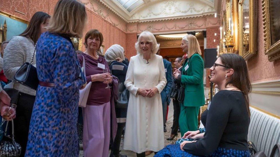 Camilla at Buckingham Palace event