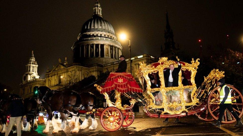 Rehearsals of Lord Mayor's show