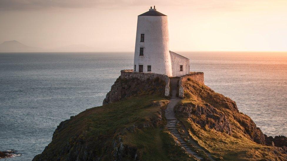 Llanddwyn Island lighthouse