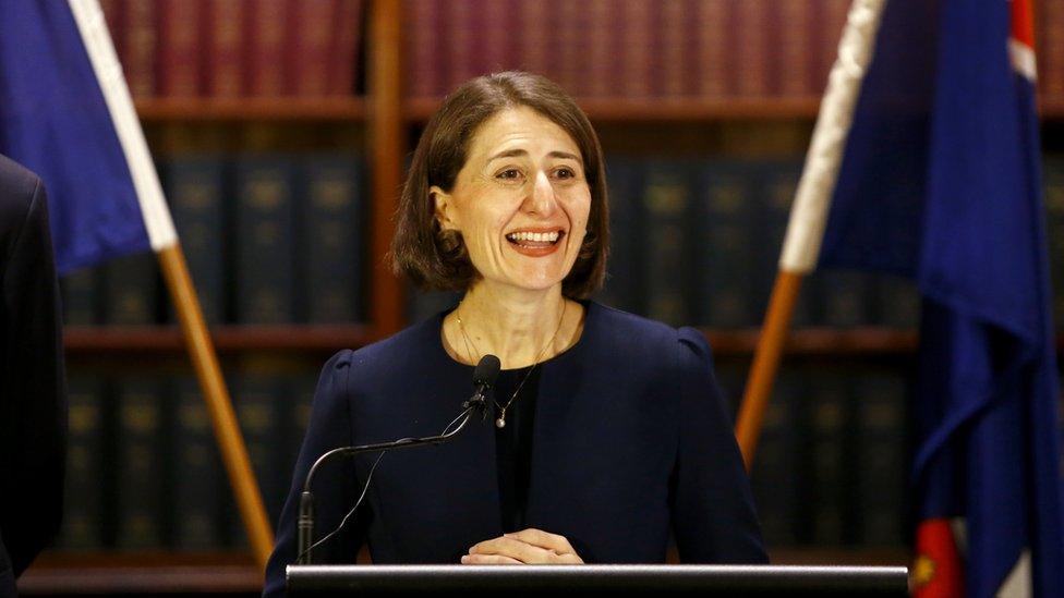 New South Wales Premier Galdys Berejiklian