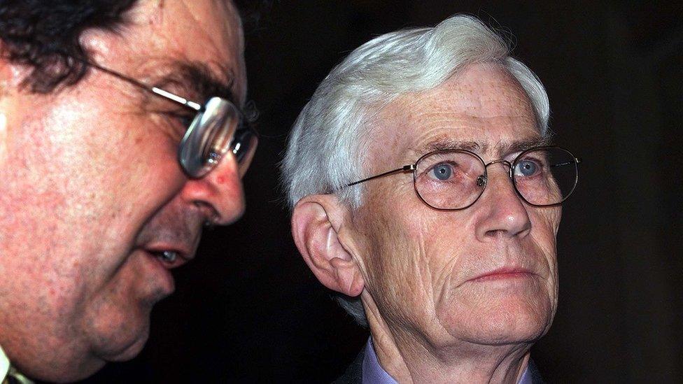 John Hume and Seamus Mallon pictured in 1999