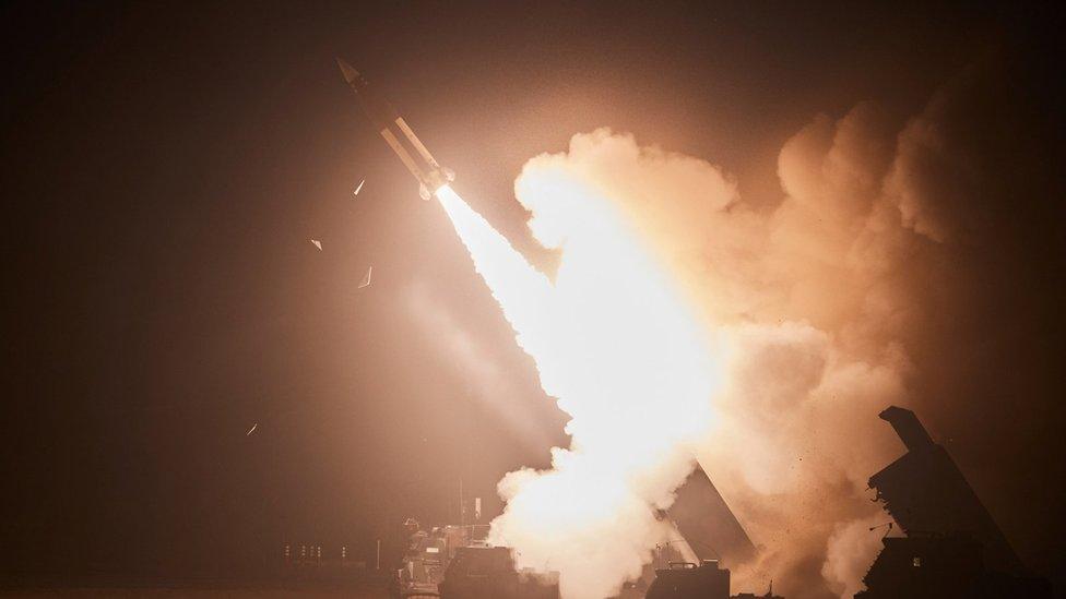 An ATACMS missile being fired. File photo